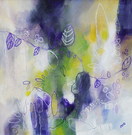 'Violet Hum' by artist Joanna Mcdonough